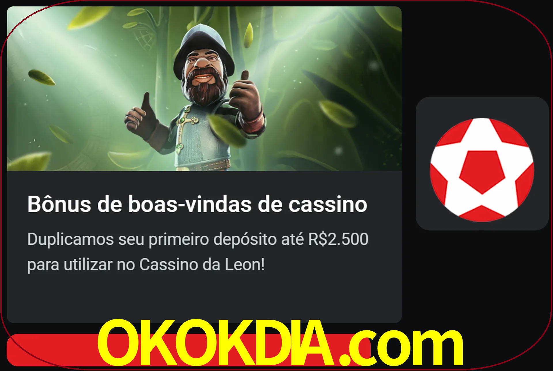 Receba seu dinheiro do bônus de boas-vindas após o primeiro depósito.