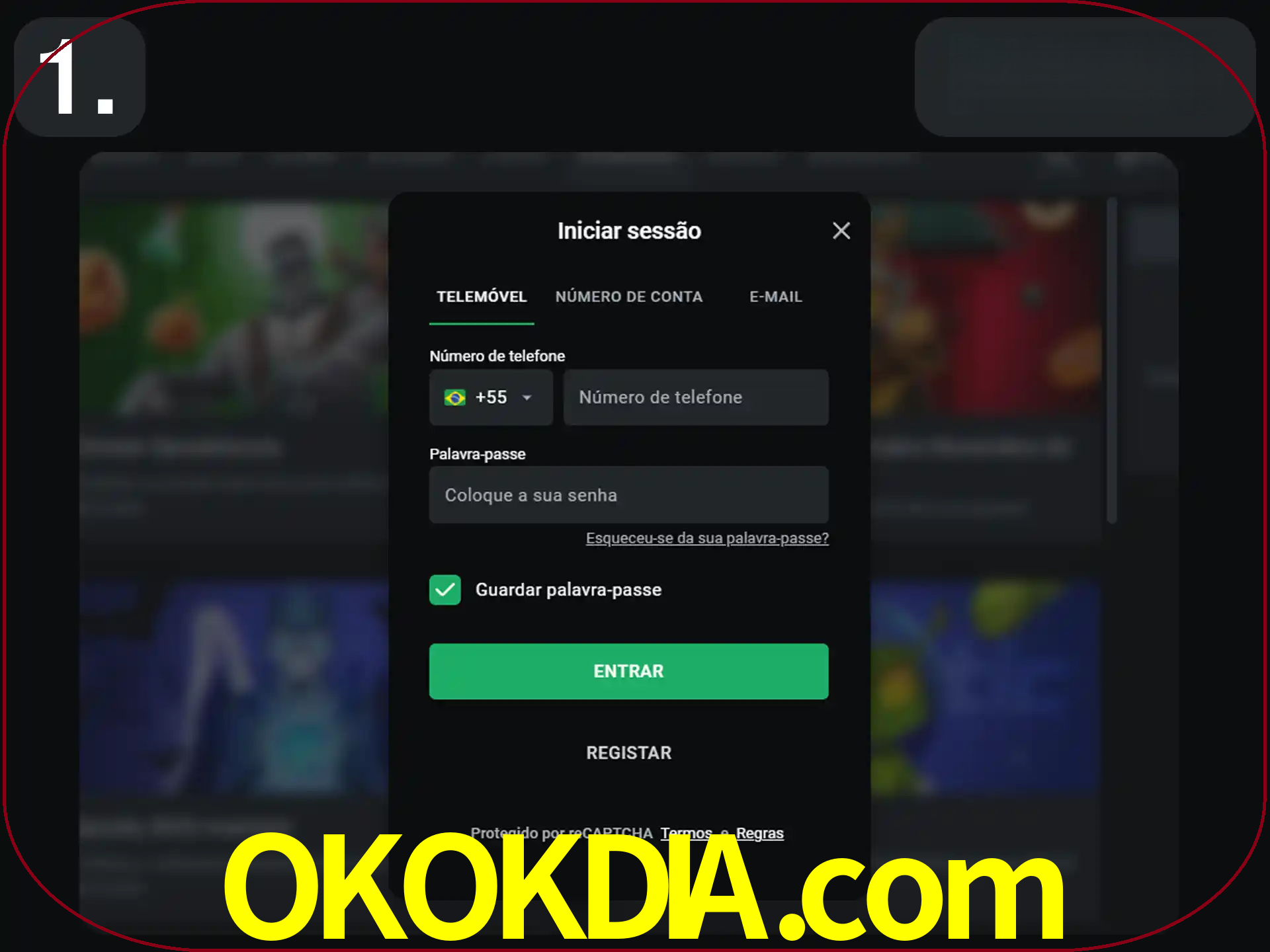 Acesse o site.